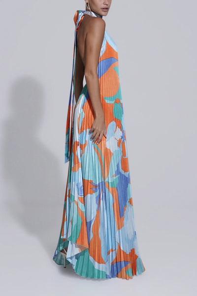 Charlotte™ - Schwüles Maxikleid mit Faltenwurf