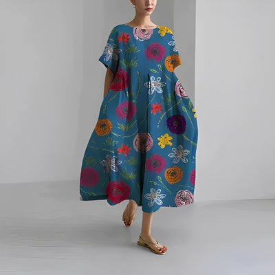 Soléane™ – Böhmisches Blumenkleid