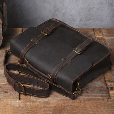 Leder-Kuriertasche | NAMUR