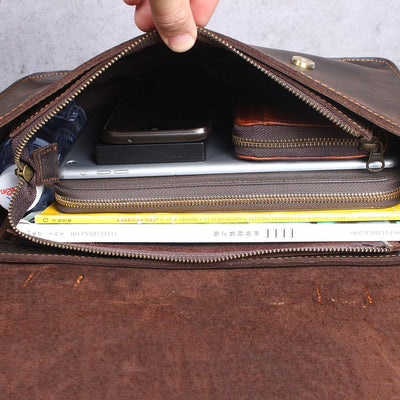 Leder-Kuriertasche | NAMUR