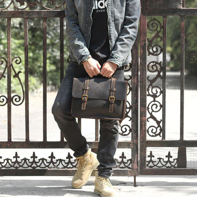 Leder-Kuriertasche | NAMUR