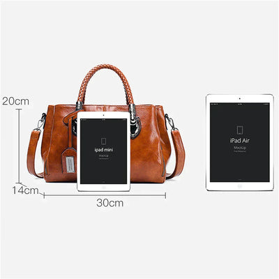 Lina - Stylish Leather Handbag