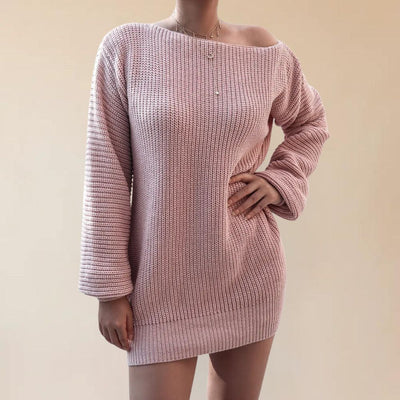 ALVA™ | GESTRICKTES MINIKLEID