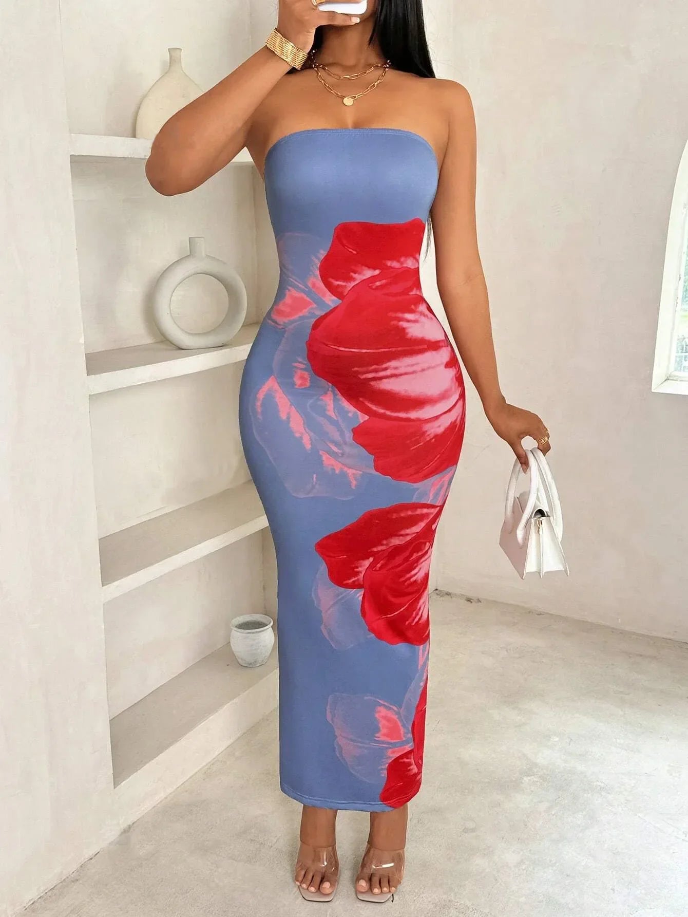 Sarah™ - Trägerloses Kleid