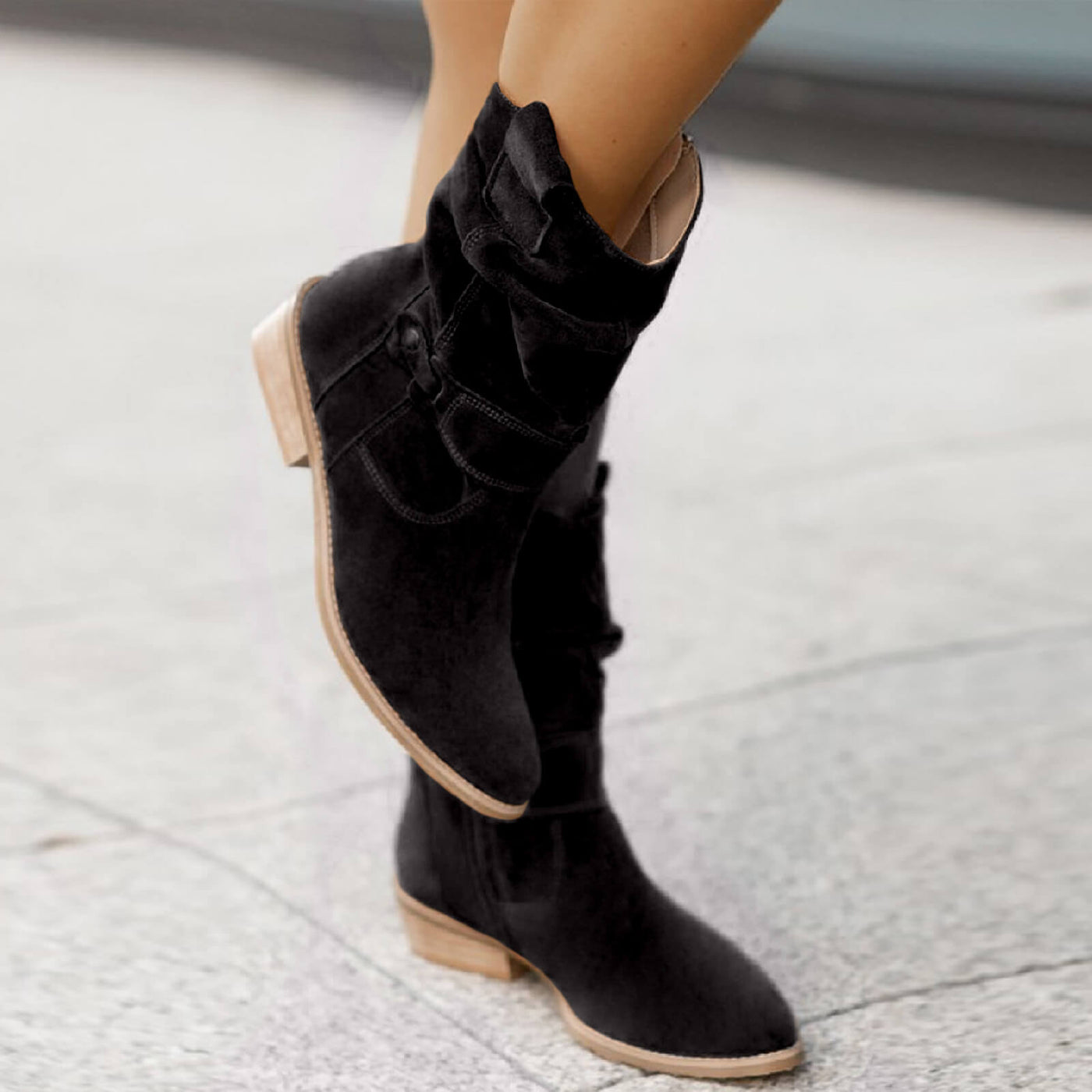 Sina™ - Damenstiefel aus Wildleder