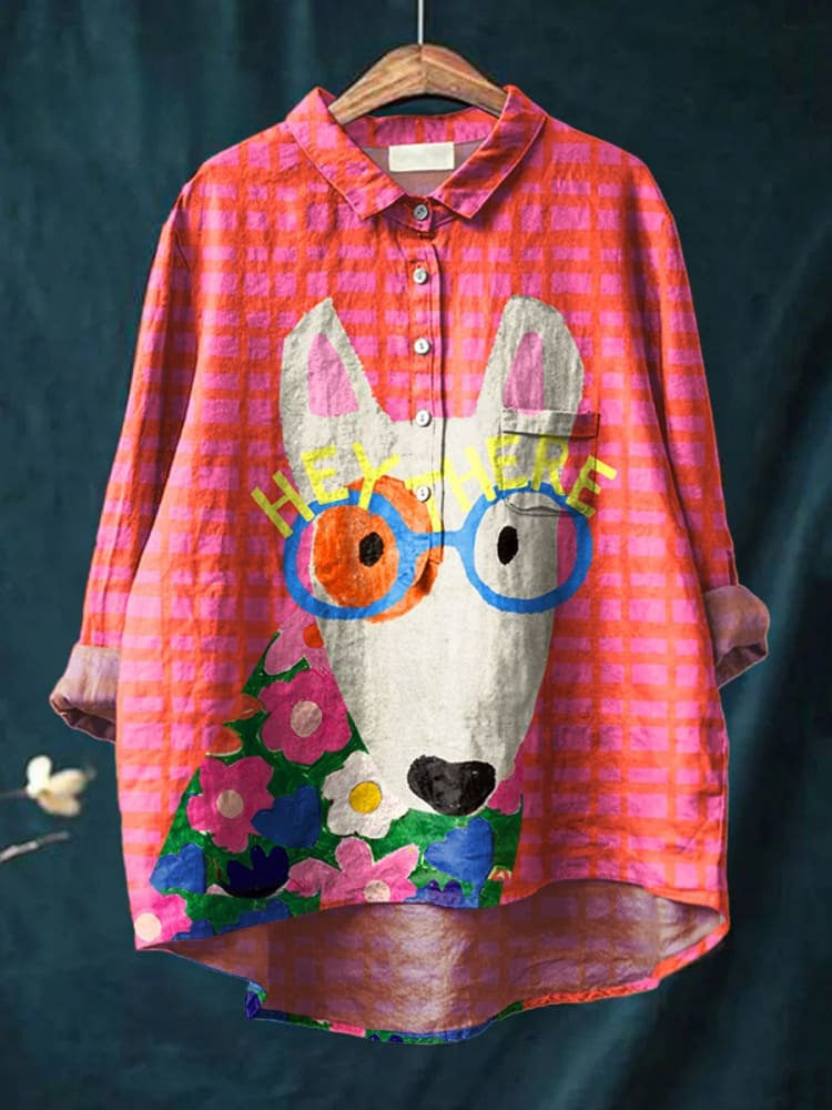 Chloe™ - Hunde-Kunst-Shirt