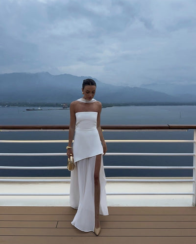 Valeria™ - Asymmetrisches Maxikleid