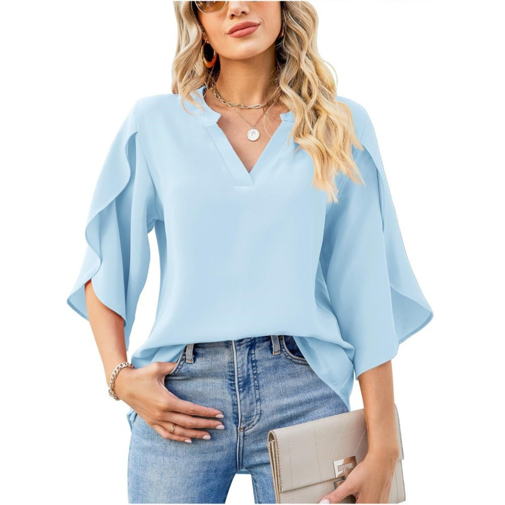 Claire™ - Elegantes Top mit V-Ausschnitt