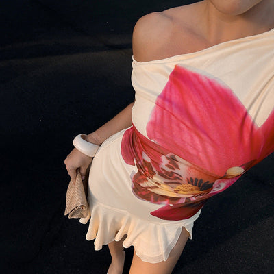 Thea™ - Minikleid mit Blumendruck