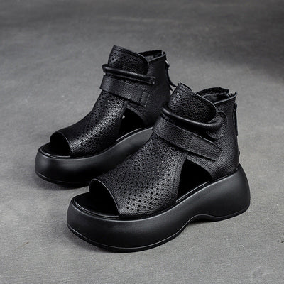 Federica - Zeitlose orthopädische Sandalen aus Leder