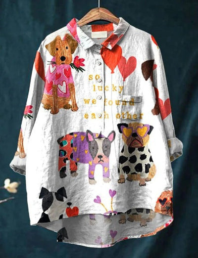 Lola™ - Hunde-Kunst-Shirt