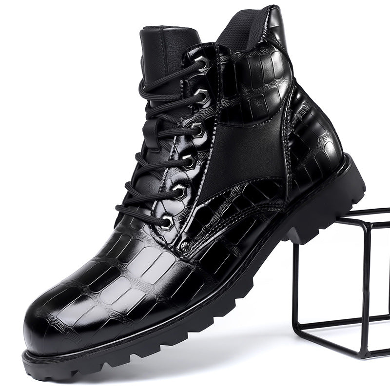 Edward - Krokodillederstiefel