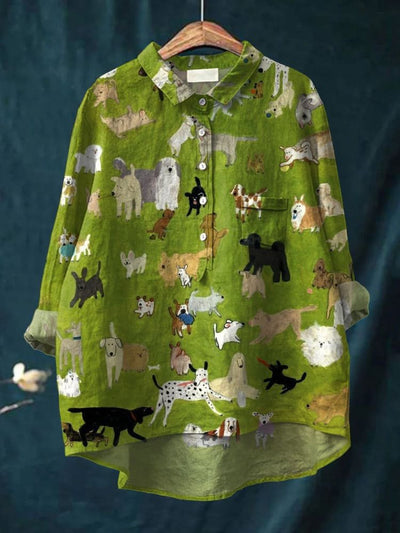 Bluey™ - Hunde-Kunst-Shirt