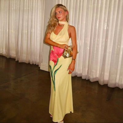 Marlene™ - Rückenfreies Maxikleid