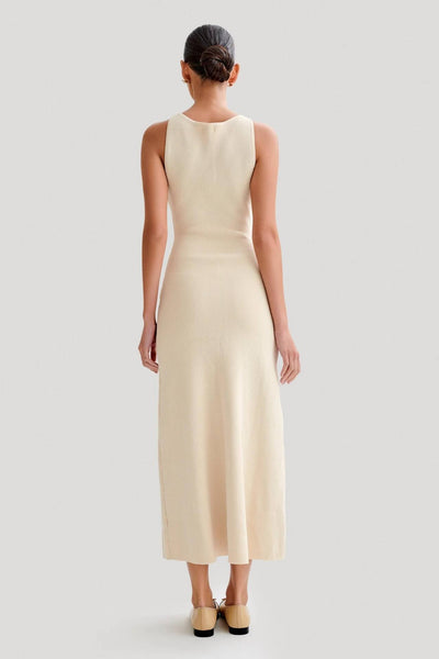 Nora™ – Strick Maxikleid ohne Ärmel