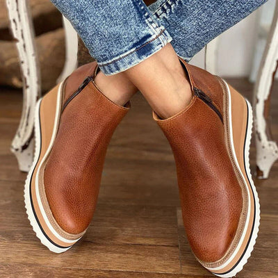 Kamala™  - Lässige Keilstiefeletten