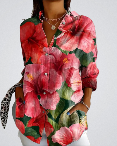 Hanna™ - Vintage Bluse