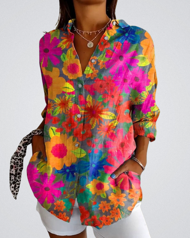 Emilia™ - Vintage Bluse