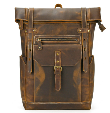 Japser™ - Laptop-Büchertasche aus Leder