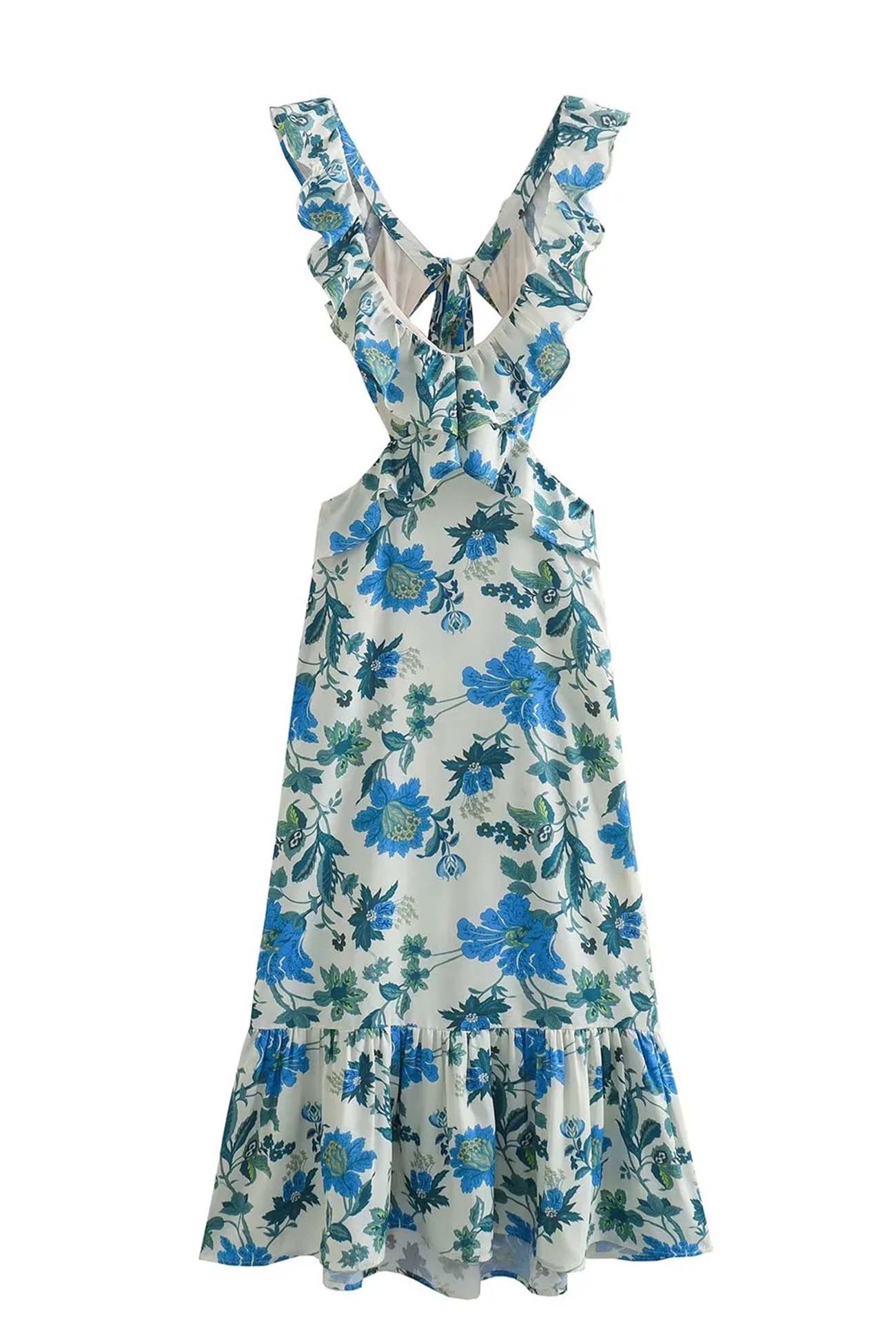 Ariella™ - Kleid mit Blumenmuster und Rüschen