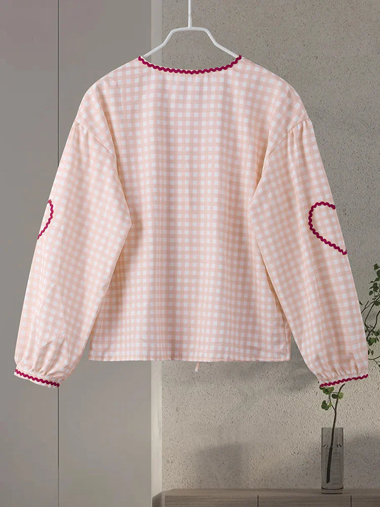 MILA - Herz-Bluse