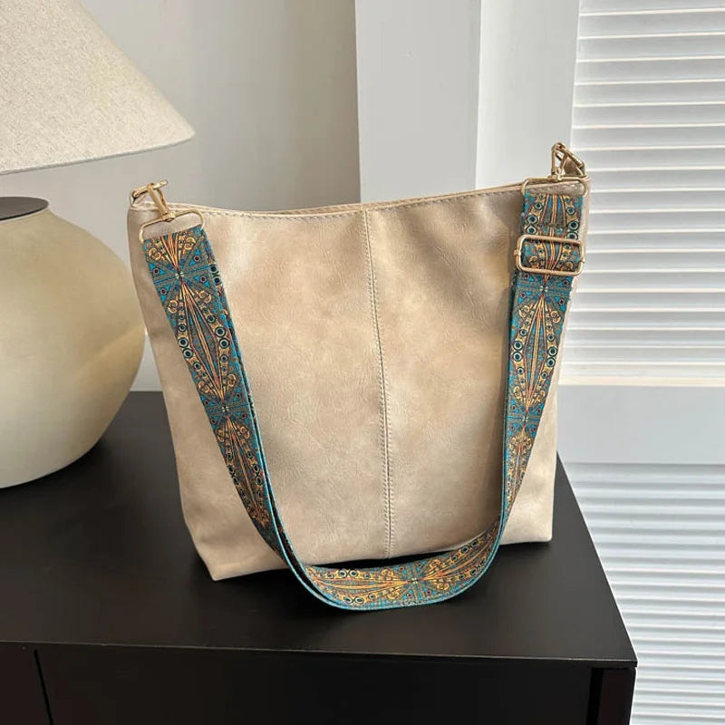 Isla - Vintage-Ledertasche