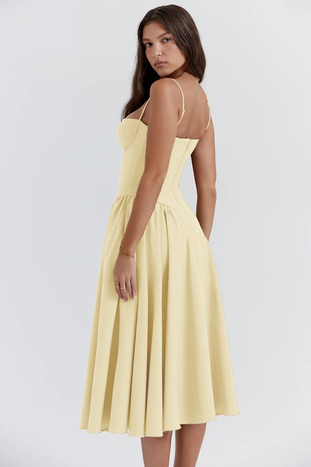 Celine - Ärmelloses Midikleid
