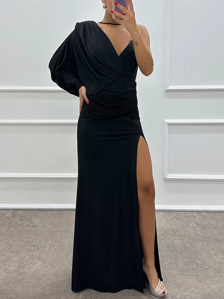 Mira™ - Ein-Schulter-Kleid