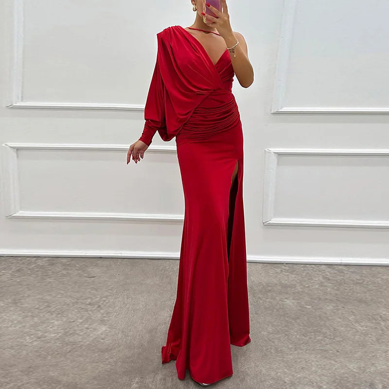 Mira™ - Ein-Schulter-Kleid