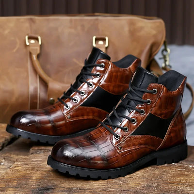 Edward - Krokodillederstiefel