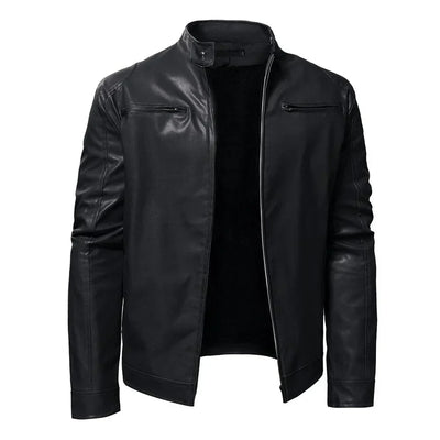 Salinas™ - Schwarz Lederjacke
