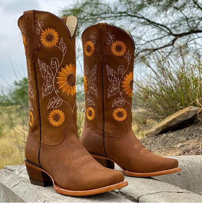 Lina™ - Stylische Cowboystiefel