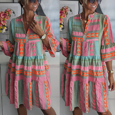 Ember - Boho Vintage Kleid
