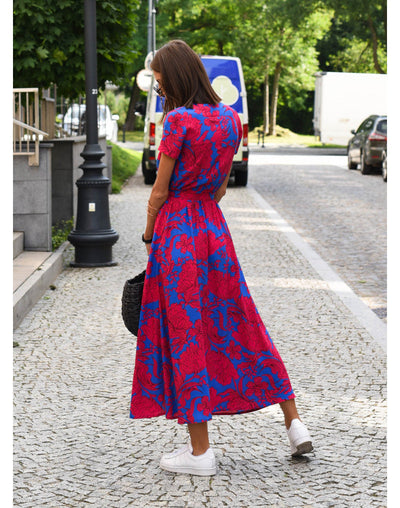 Yasmine™ - Stilvolles Kleid mit V-Ausschnitt