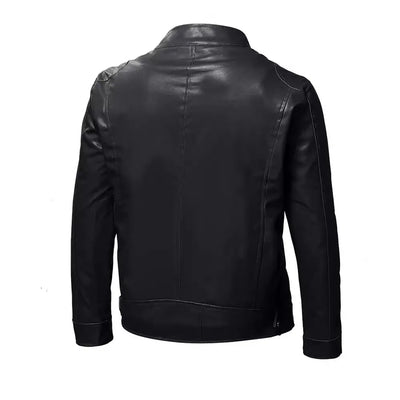 Salinas™ - Schwarz Lederjacke