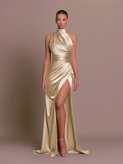 Ella™ - Schlankes Schlitzkleid