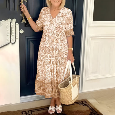 Alexa - Elegantes Bohemian Kleid