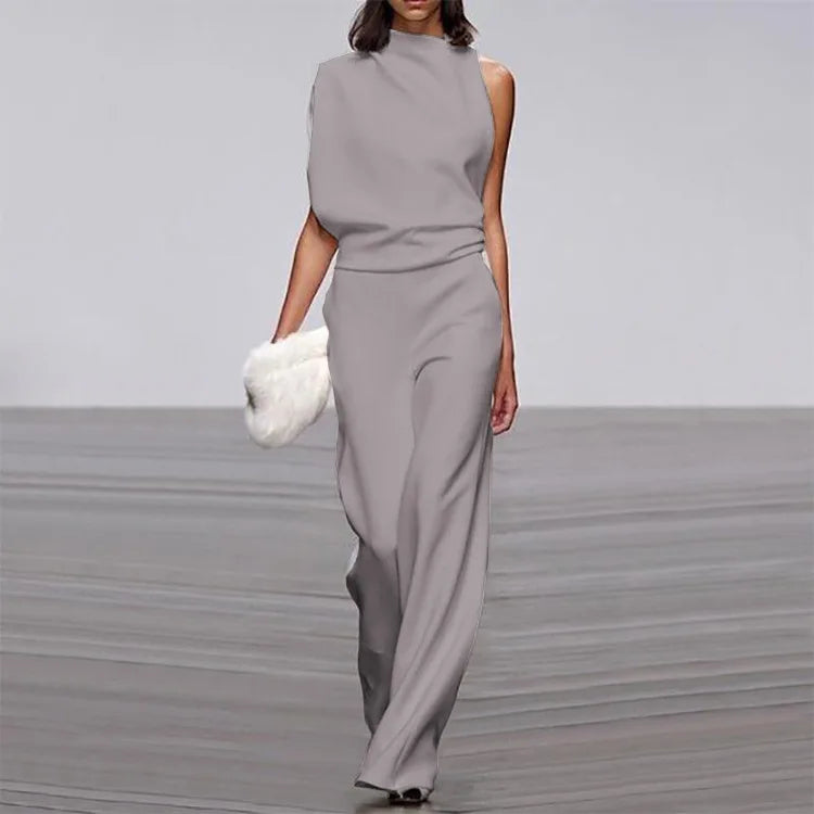 Claris™ - Moderner asymmetrischer Jumpsuit mit mutigem Stil