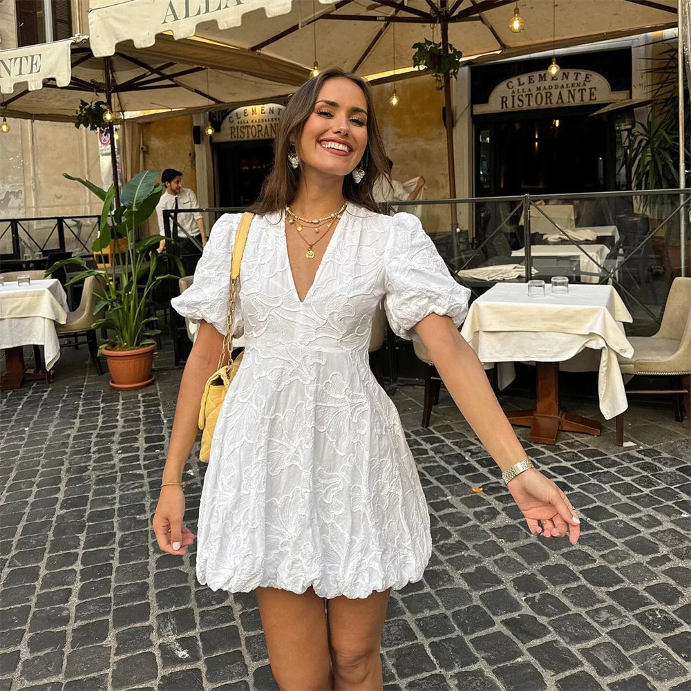 Melina™ - Schickes besticktes Kleid