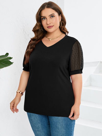 Rhianna™ - Elegantes Oberteil mit Puffärmeln