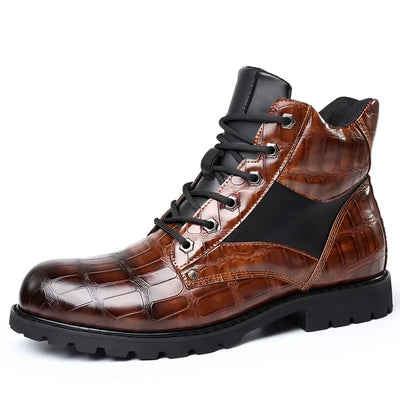 Edward - Krokodillederstiefel