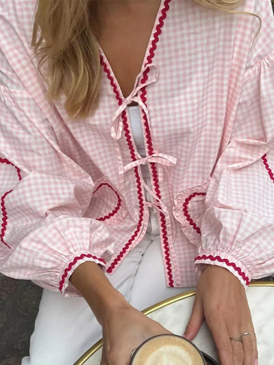 MILA - Herz-Bluse