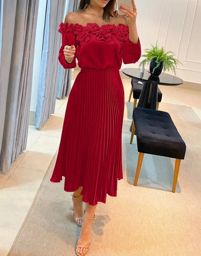 Alisa™ - Atemberaubendes schulterfreies Maxikleid