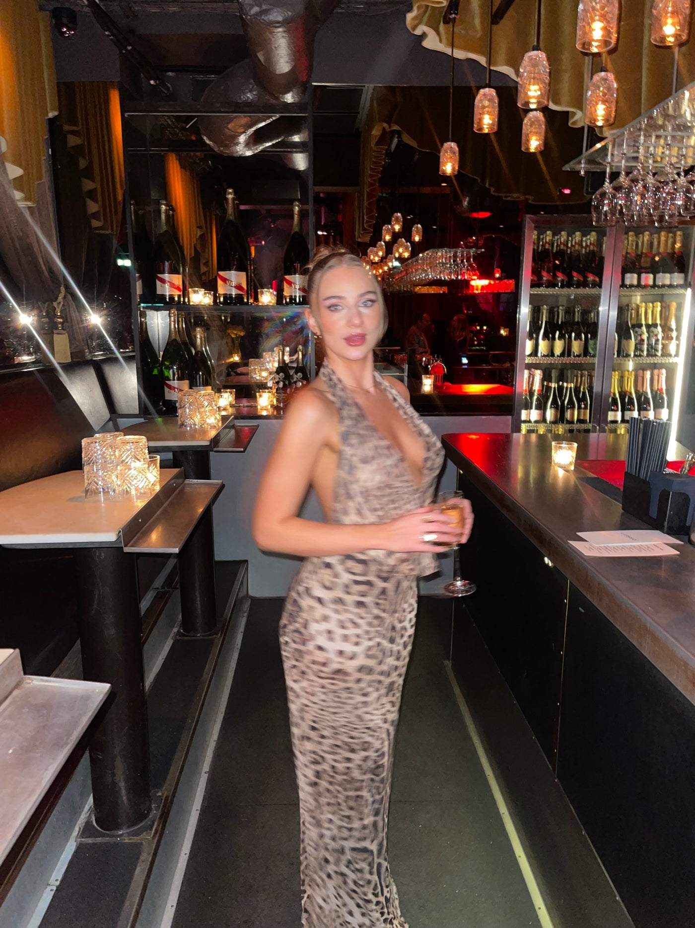 Mara™ - Leopard Maxikleid