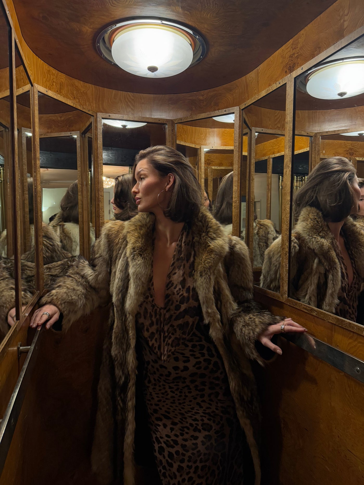 Mara™ - Leopard Maxikleid
