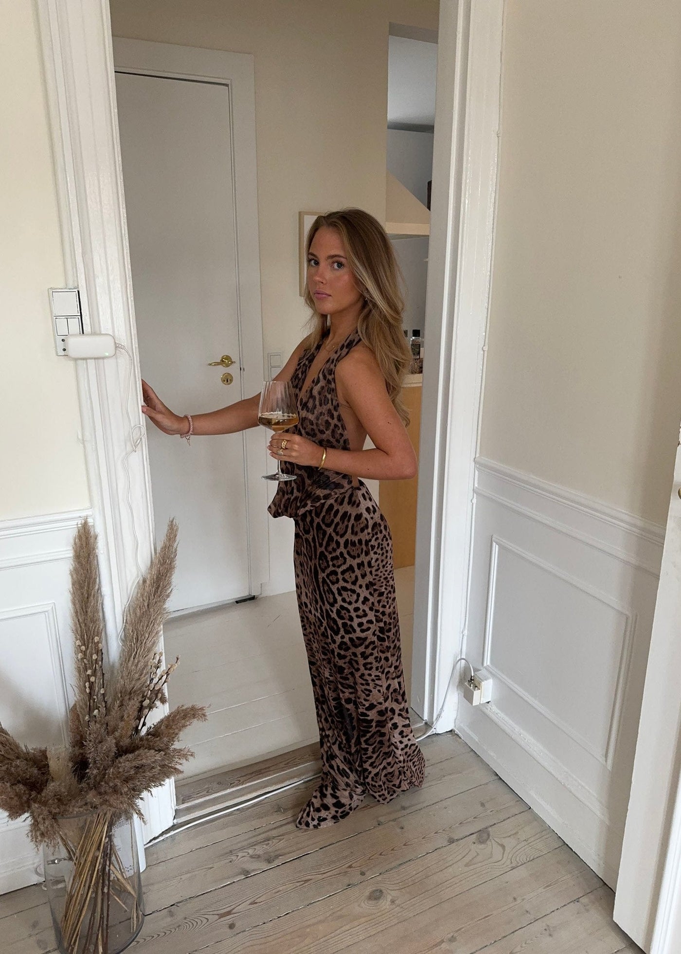 Mara™ - Leopard Maxikleid