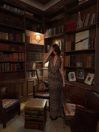 Mara™ - Leopard Maxikleid