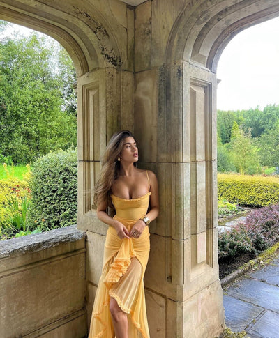 Lara™ – Charmantes Rüschenkleid
