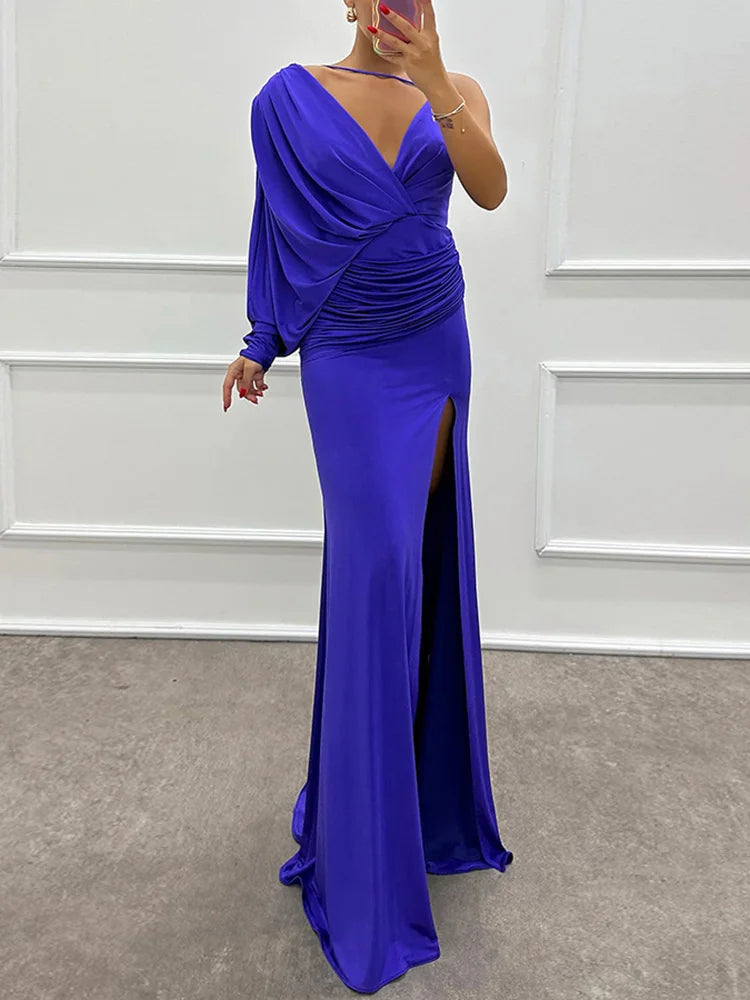 Mira™ - Ein-Schulter-Kleid