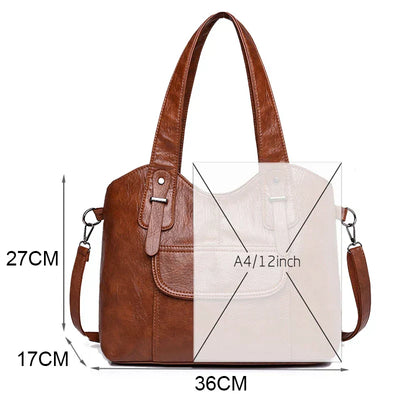 Lea - Handtasche mit mehreren Taschen